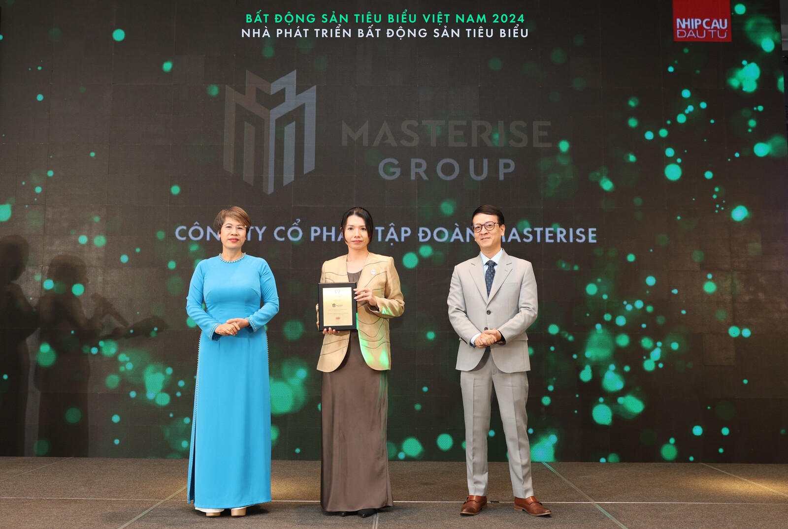 MASTERISE KHẲNG ĐỊNH UY TÍN VÀ NĂNG LỰC VỚI CÚ ĐÚP TẠI GIẢI THƯỞNG “BẤT ĐỘNG SẢN TIÊU BIỂU 2024”